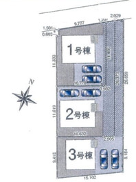 所沢市 大字下富 新築一戸建て　3号棟