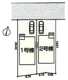 所沢市 大字下安松 新築一戸建て　2号棟