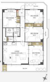 新所沢サンハイツ