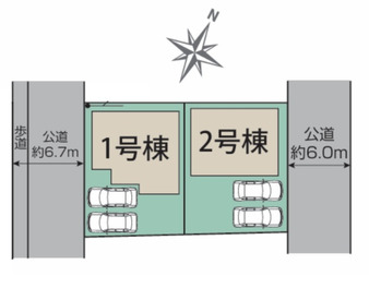 狭山市 狭山台４丁目 新築一戸建て　２号棟
