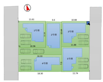 所沢市 東狭山ケ丘３丁目 新築一戸建て　１号棟