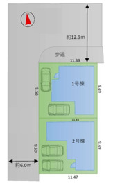 所沢市 中新井３丁目 新築一戸建て　２号棟