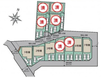 所沢市 大字下安松 新築一戸建て　6号棟