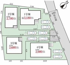 入間市 小谷田２丁目 新築一戸建て　４号棟