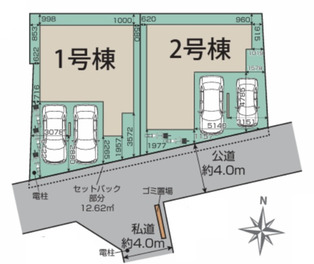 所沢市 上新井３丁目 新築一戸建て　2号棟